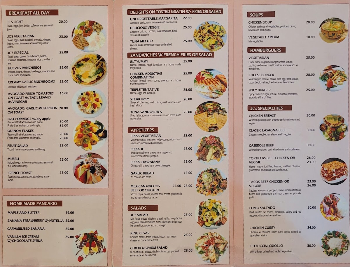 Menu Jc's Cafe Cusco-2