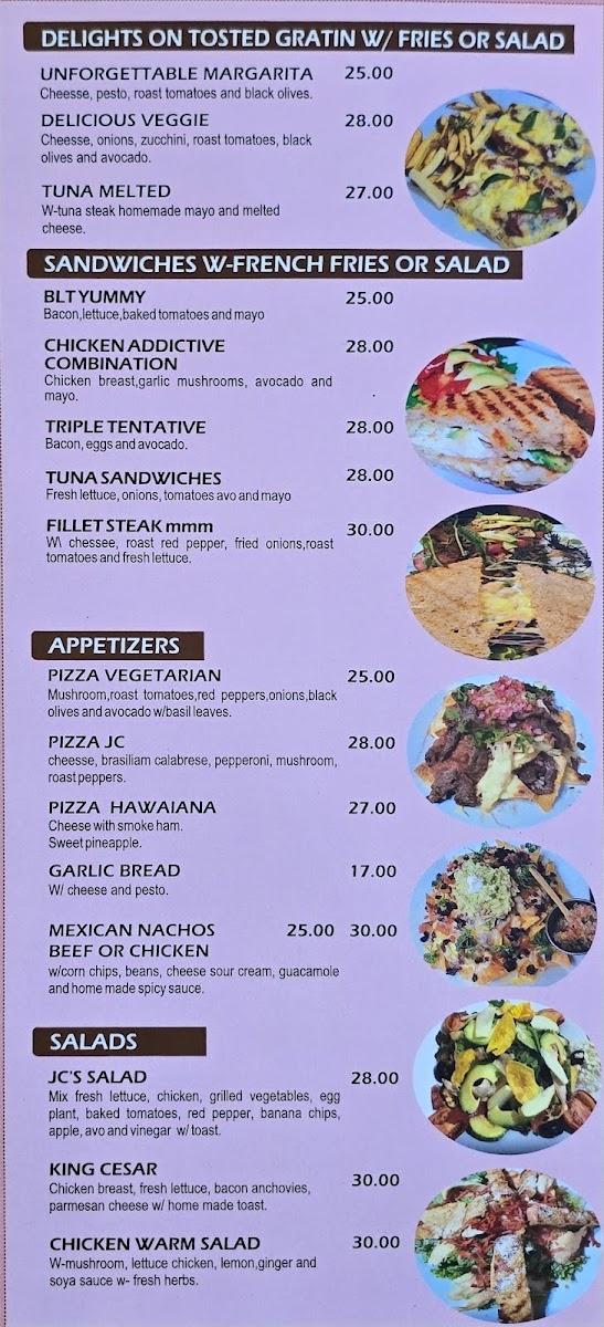 Menu Jc's Cafe Cusco-7