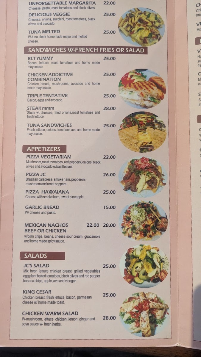 Menu Jc's Cafe Cusco-9